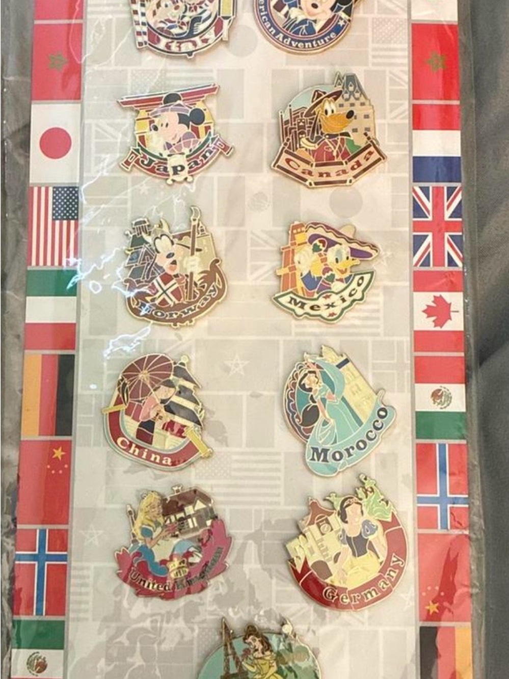 Epcot world showcase full set!!